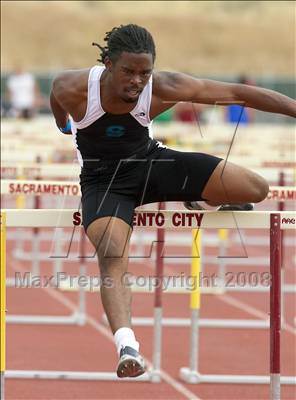 Thumbnail 2 in CIF SJS D1 Championships (Hurdle Events - Day 1) photogallery.
