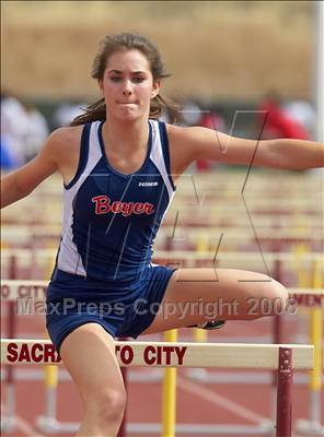 Thumbnail 1 in CIF SJS D1 Championships (Hurdle Events - Day 1) photogallery.