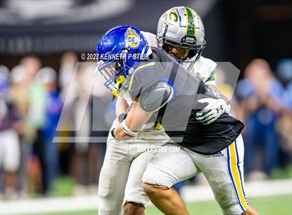 Thumbnail 2 in St. Charles Catholic vs. Calvary Baptist Academy (LHSAA Division III Select Final) photogallery.