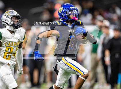 Thumbnail 2 in St. Charles Catholic vs. Calvary Baptist Academy (LHSAA Division III Select Final) photogallery.