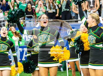 Thumbnail 3 in St. Charles Catholic vs. Calvary Baptist Academy (LHSAA Division III Select Final) photogallery.