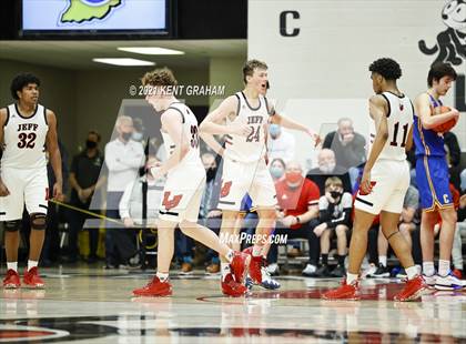 Thumbnail 2 in Carmel vs Lafayette Jefferson (IHSAA 4A Regional Championship) photogallery.