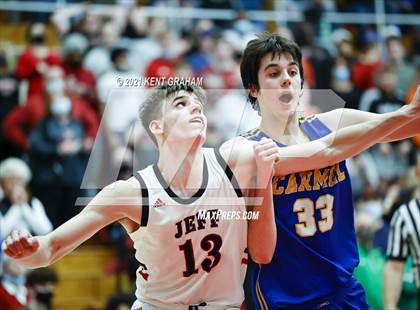 Thumbnail 1 in Carmel vs Lafayette Jefferson (IHSAA 4A Regional Championship) photogallery.