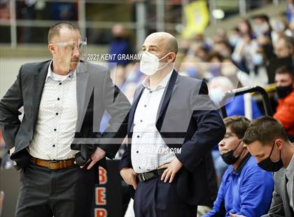 Thumbnail 2 in Carmel vs Lafayette Jefferson (IHSAA 4A Regional Championship) photogallery.