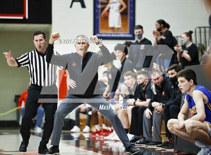 Thumbnail 2 in Carmel vs Lafayette Jefferson (IHSAA 4A Regional Championship) photogallery.