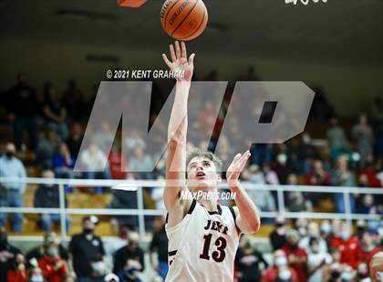 Thumbnail 3 in Carmel vs Lafayette Jefferson (IHSAA 4A Regional Championship) photogallery.