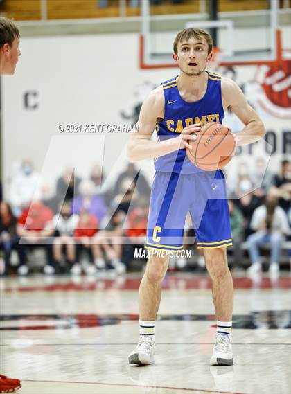 Thumbnail 1 in Carmel vs Lafayette Jefferson (IHSAA 4A Regional Championship) photogallery.