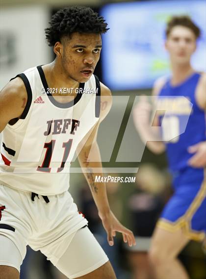 Thumbnail 2 in Carmel vs Lafayette Jefferson (IHSAA 4A Regional Championship) photogallery.