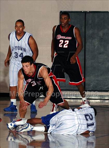 Thumbnail 1 in Jordan vs. Cleveland (Max Preps Holiday Classic) photogallery.