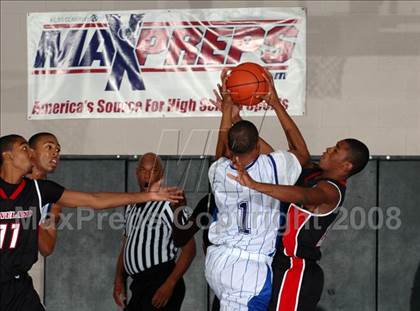Thumbnail 3 in Jordan vs. Cleveland (Max Preps Holiday Classic) photogallery.