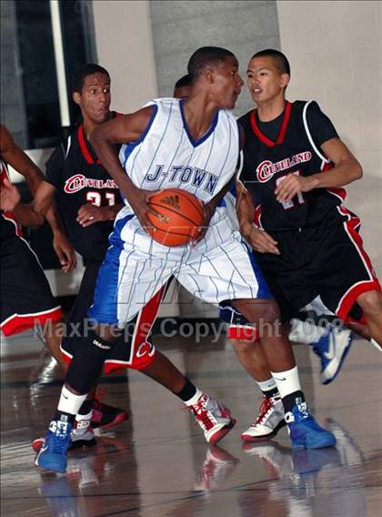 Thumbnail 3 in Jordan vs. Cleveland (Max Preps Holiday Classic) photogallery.