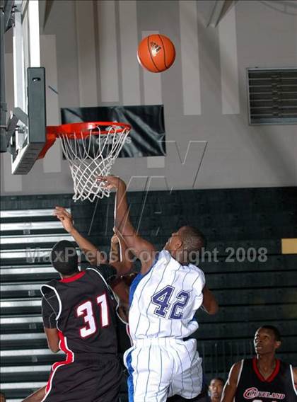 Thumbnail 3 in Jordan vs. Cleveland (Max Preps Holiday Classic) photogallery.