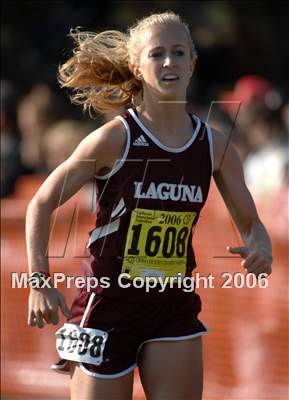 Thumbnail 1 in CIF State Cross Country Championships (D4 Girls) photogallery.