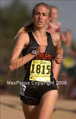 Thumbnail 1 in CIF State Cross Country Championships (D4 Girls) photogallery.