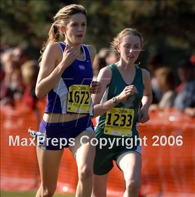 Thumbnail 2 in CIF State Cross Country Championships (D4 Girls) photogallery.