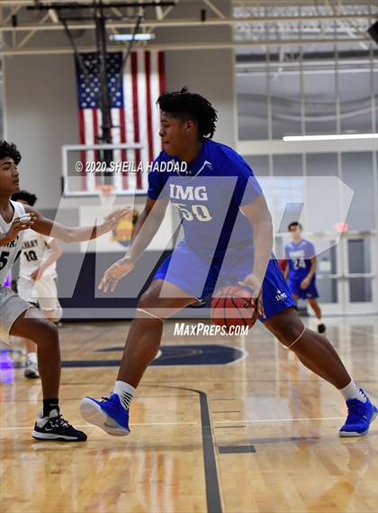 Thumbnail 3 in IMG Academy vs Calvary Christian (Prep Hoops Sunbash) photogallery.
