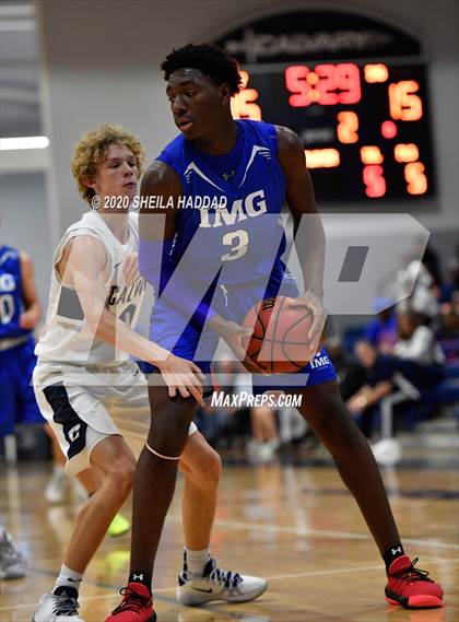 Thumbnail 2 in IMG Academy vs Calvary Christian (Prep Hoops Sunbash) photogallery.