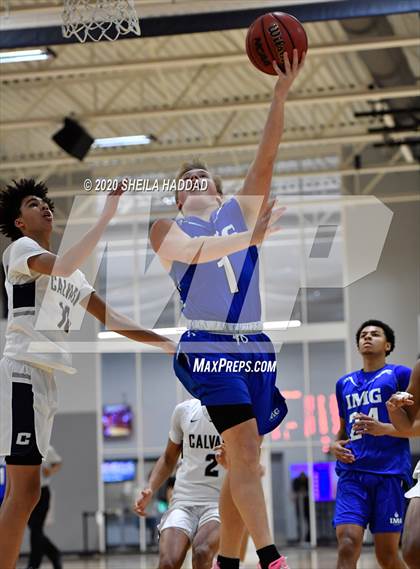 Thumbnail 2 in IMG Academy vs Calvary Christian (Prep Hoops Sunbash) photogallery.