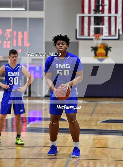 Thumbnail 2 in IMG Academy vs Calvary Christian (Prep Hoops Sunbash) photogallery.