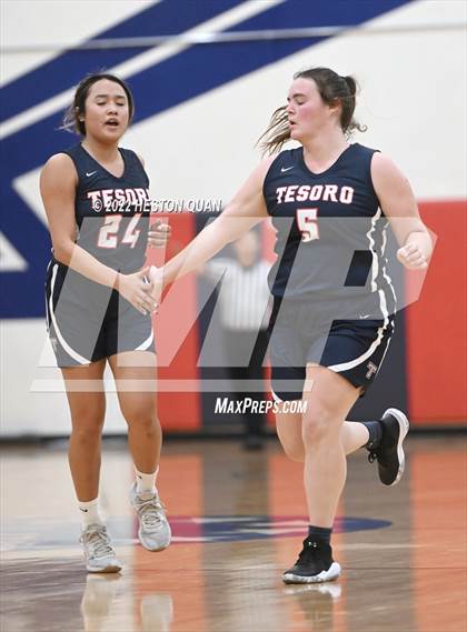 Thumbnail 1 in Tesoro vs. Fairmont Prep (Oxford Tournament) photogallery.
