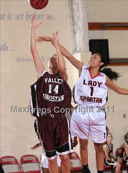 Thumbnail 3 in Valley Christian vs. San Juan (Lady Viking Classic) photogallery.