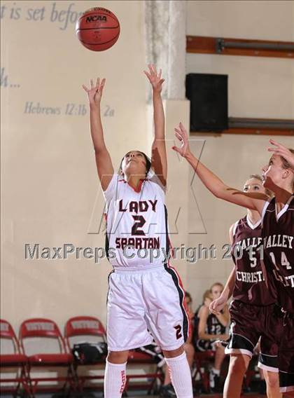Thumbnail 2 in Valley Christian vs. San Juan (Lady Viking Classic) photogallery.