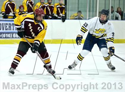 Thumbnail 2 in Dexter vs Manistee (Jenison Tournament) photogallery.