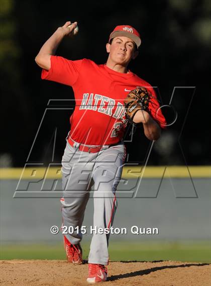 Thumbnail 1 in Mater Dei @ Canyon (Garden Grove Slugfest) photogallery.