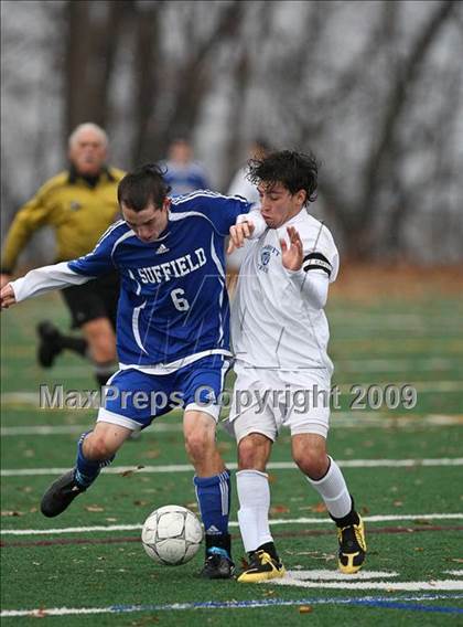 Thumbnail 1 in Suffield @ Abbott Tech (CIAC Class M Quarterfinal) photogallery.