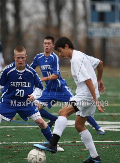 Thumbnail 1 in Suffield @ Abbott Tech (CIAC Class M Quarterfinal) photogallery.