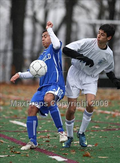 Thumbnail 1 in Suffield @ Abbott Tech (CIAC Class M Quarterfinal) photogallery.