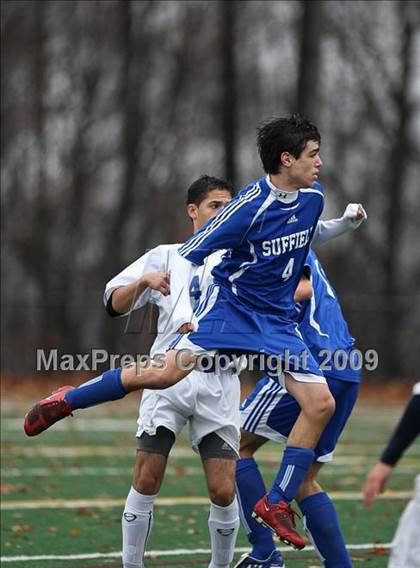 Thumbnail 3 in Suffield @ Abbott Tech (CIAC Class M Quarterfinal) photogallery.