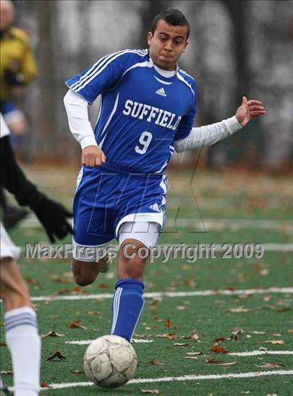 Thumbnail 2 in Suffield @ Abbott Tech (CIAC Class M Quarterfinal) photogallery.
