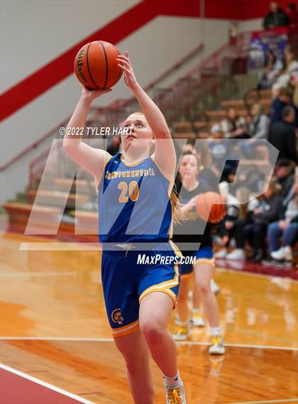 Thumbnail 2 in Danville vs. Crawfordsville (IHSAA 3A Sectional Semifinal) photogallery.