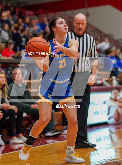 Thumbnail 3 in Danville vs. Crawfordsville (IHSAA 3A Sectional Semifinal) photogallery.
