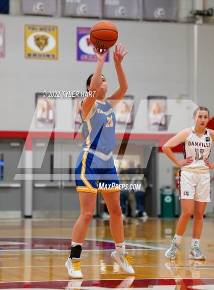 Thumbnail 2 in Danville vs. Crawfordsville (IHSAA 3A Sectional Semifinal) photogallery.