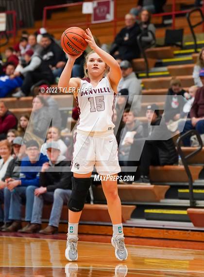Thumbnail 2 in Danville vs. Crawfordsville (IHSAA 3A Sectional Semifinal) photogallery.