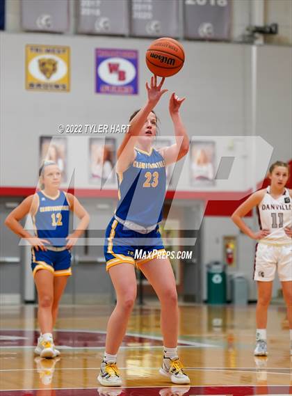 Thumbnail 3 in Danville vs. Crawfordsville (IHSAA 3A Sectional Semifinal) photogallery.