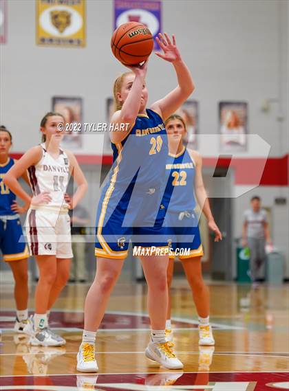 Thumbnail 2 in Danville vs. Crawfordsville (IHSAA 3A Sectional Semifinal) photogallery.