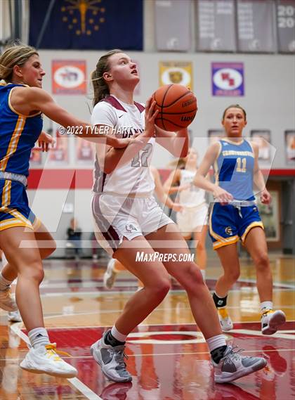 Thumbnail 1 in Danville vs. Crawfordsville (IHSAA 3A Sectional Semifinal) photogallery.