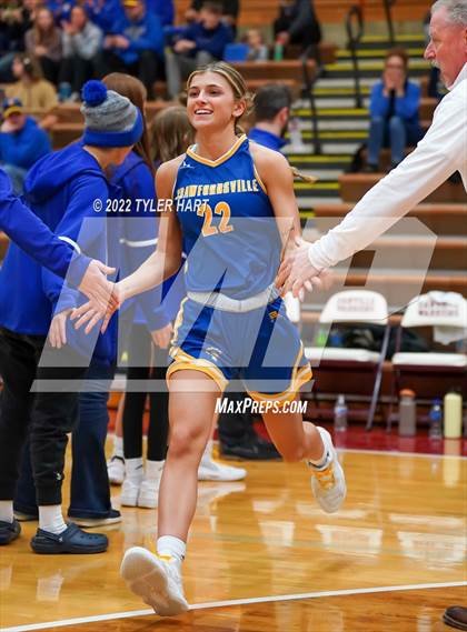 Thumbnail 1 in Danville vs. Crawfordsville (IHSAA 3A Sectional Semifinal) photogallery.