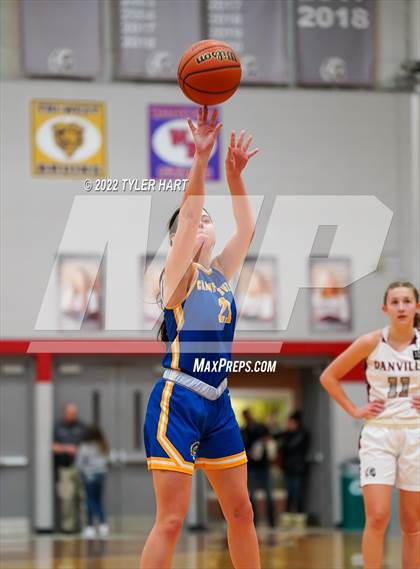 Thumbnail 1 in Danville vs. Crawfordsville (IHSAA 3A Sectional Semifinal) photogallery.