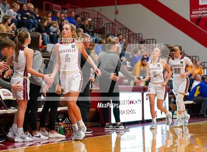 Thumbnail 1 in Danville vs. Crawfordsville (IHSAA 3A Sectional Semifinal) photogallery.