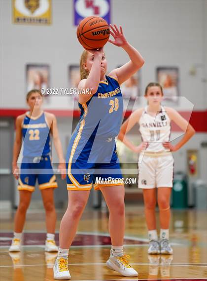 Thumbnail 2 in Danville vs. Crawfordsville (IHSAA 3A Sectional Semifinal) photogallery.