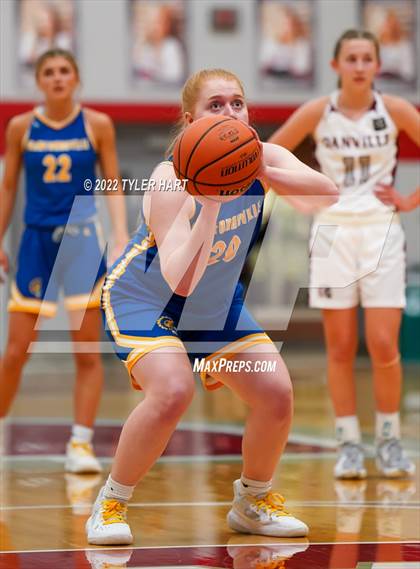 Thumbnail 1 in Danville vs. Crawfordsville (IHSAA 3A Sectional Semifinal) photogallery.