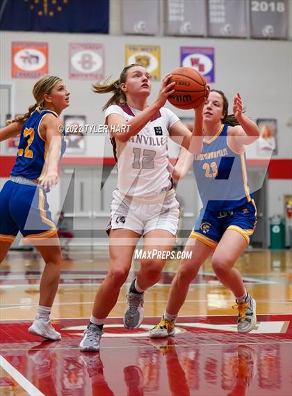 Thumbnail 3 in Danville vs. Crawfordsville (IHSAA 3A Sectional Semifinal) photogallery.