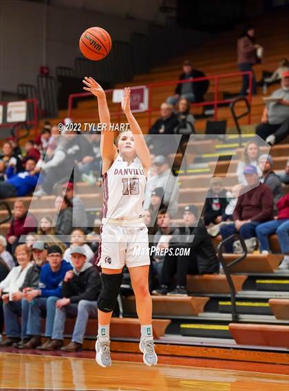 Thumbnail 1 in Danville vs. Crawfordsville (IHSAA 3A Sectional Semifinal) photogallery.