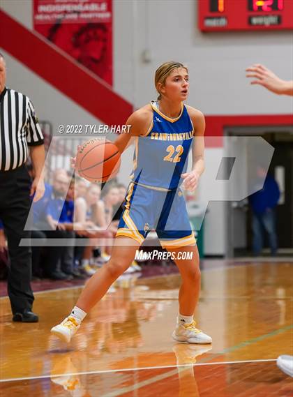 Thumbnail 2 in Danville vs. Crawfordsville (IHSAA 3A Sectional Semifinal) photogallery.