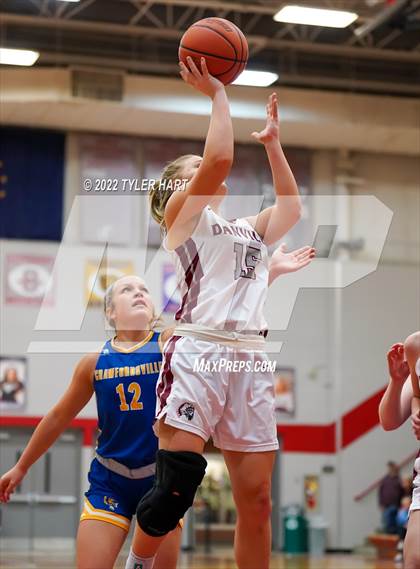 Thumbnail 1 in Danville vs. Crawfordsville (IHSAA 3A Sectional Semifinal) photogallery.