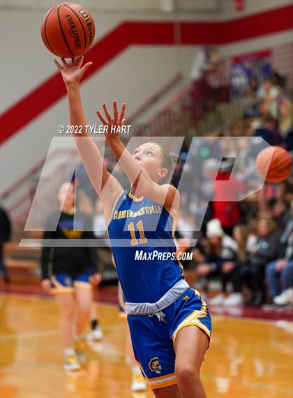 Thumbnail 2 in Danville vs. Crawfordsville (IHSAA 3A Sectional Semifinal) photogallery.